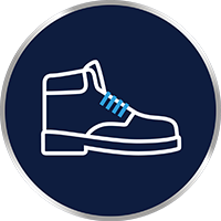 People-who-wear-special-airtight-shoes-icon