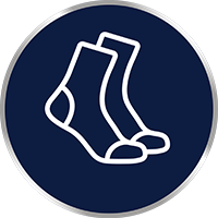Wear-clean-cotton-socks-icon